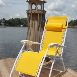 Jordan Manufacturing Zero Gravity Chairs Zero Gravity Chair - Yellow