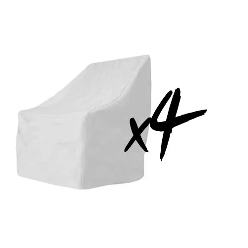 The Outdoor Patio Store Set Of 4 Conversational Chair Covers 1 The Outdoor Patio Store Set Of 4 Conversational Chair Covers
