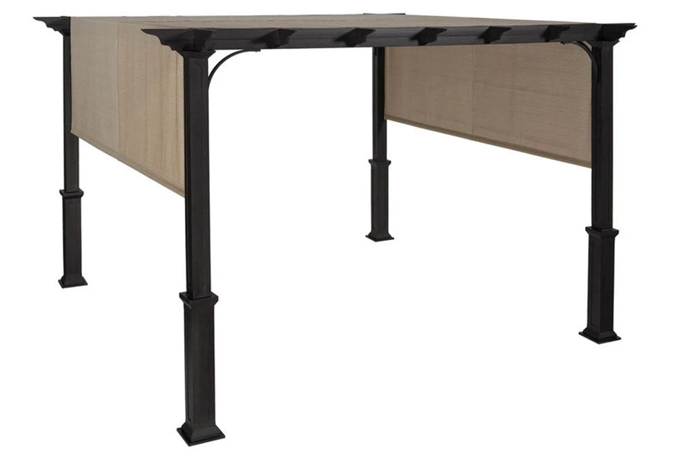 TOPS Lowe's Garden Treasures 10' Pergola Canopy With Ties 5 TOPS Lowe's Garden Treasures 10' Pergola Canopy With Ties