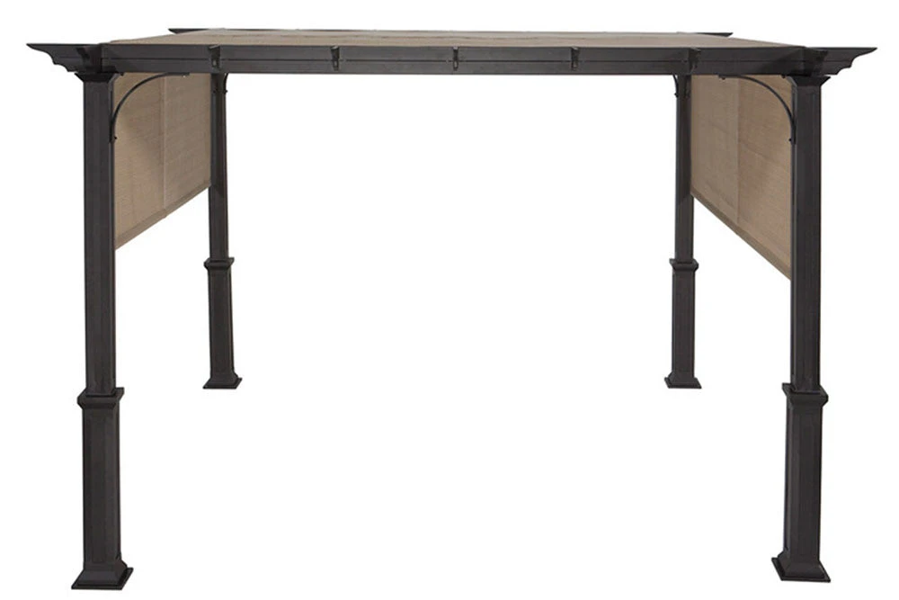 TOPS Lowe's Garden Treasures 10' Pergola Canopy With Ties 4 TOPS Lowe's Garden Treasures 10' Pergola Canopy With Ties