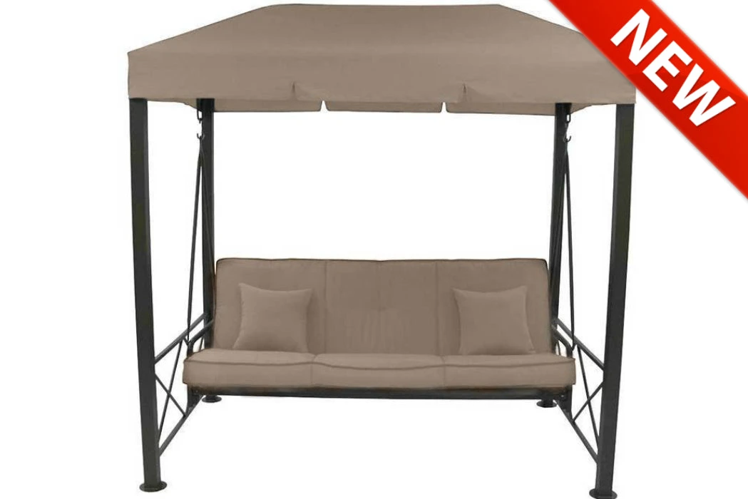 TOPS Target 3 Person Patio Swing Canopy - High Grade 300D Swing Canopy Replacement 1 TOPS Target 3 Person Patio Swing Canopy - High Grade 300D Swing Canopy Replacement